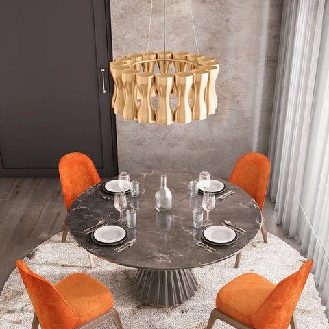 Skun Modern Round Chandelier