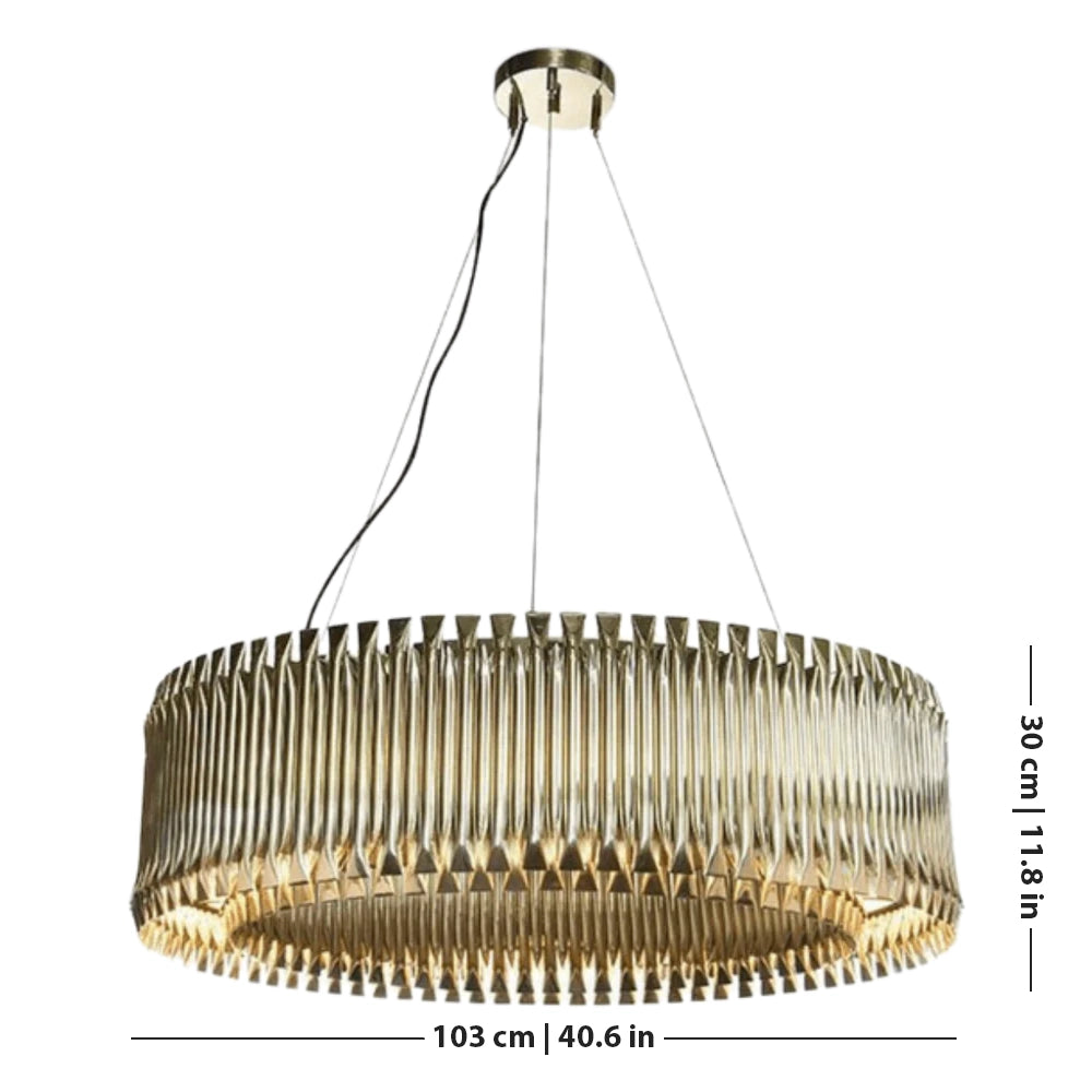 Yianshan Round Modern Chandelier