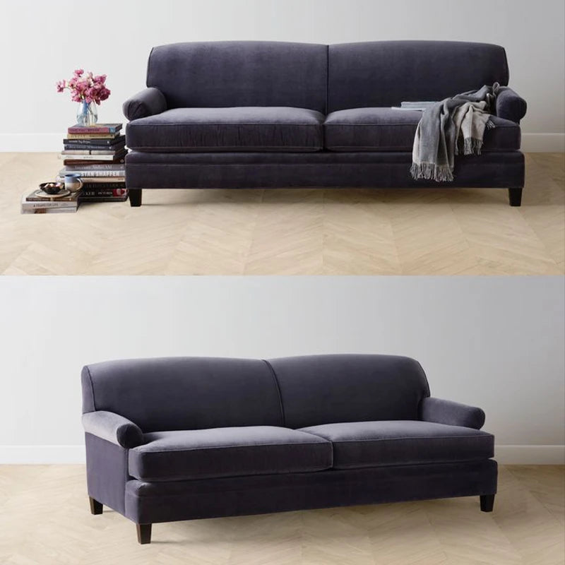 Carmmer Sofa - Performance Velvet Flannel