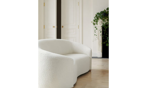 Chellsea Sofa - Italian Bouclé White