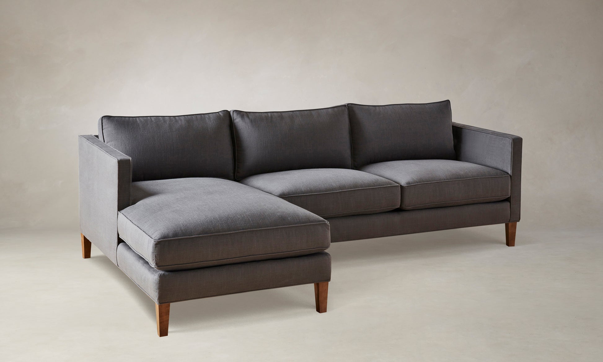 Crossen Sectional Sofa - Performance Linen Graphite