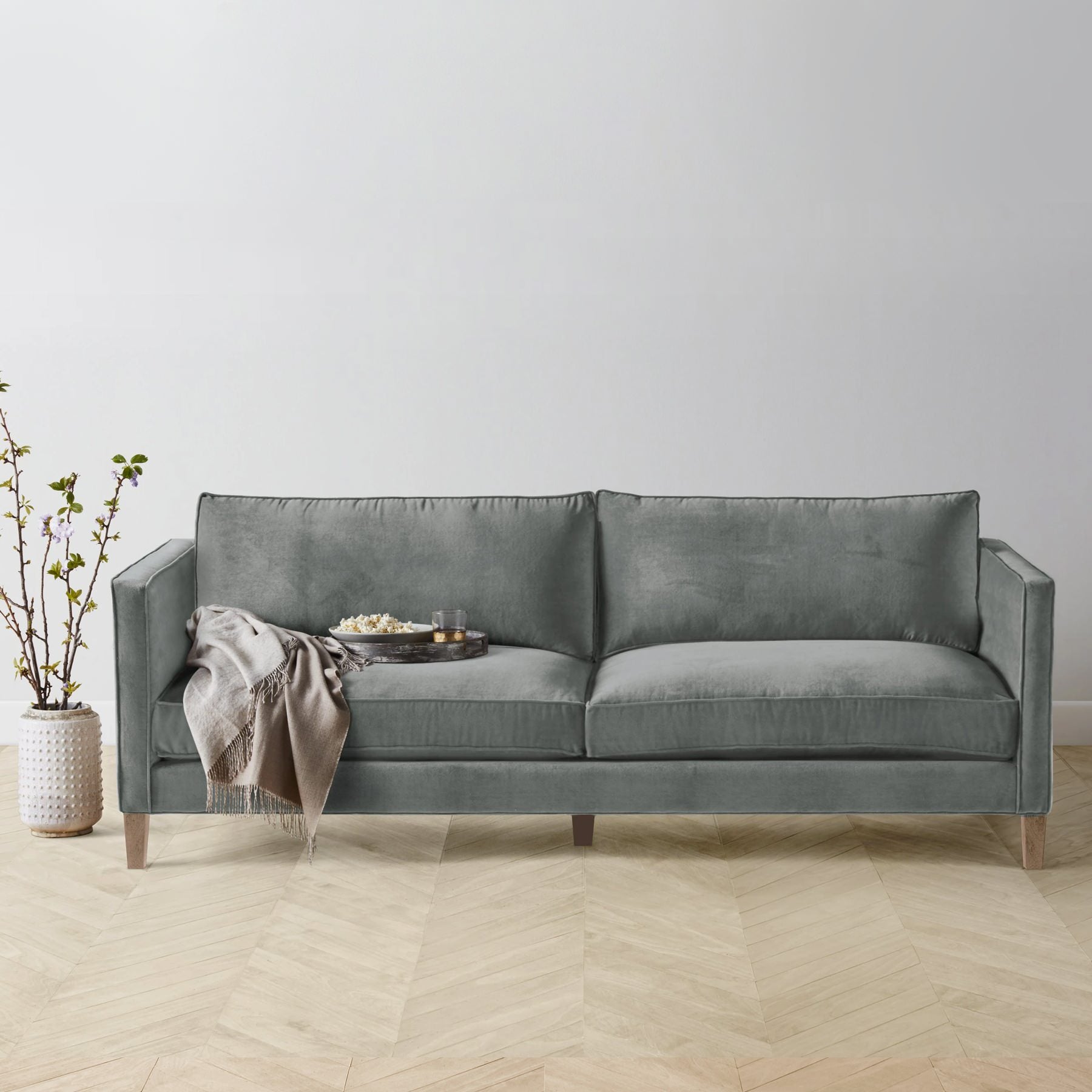 Crossen Sofa - Performance Velvet Seafoam