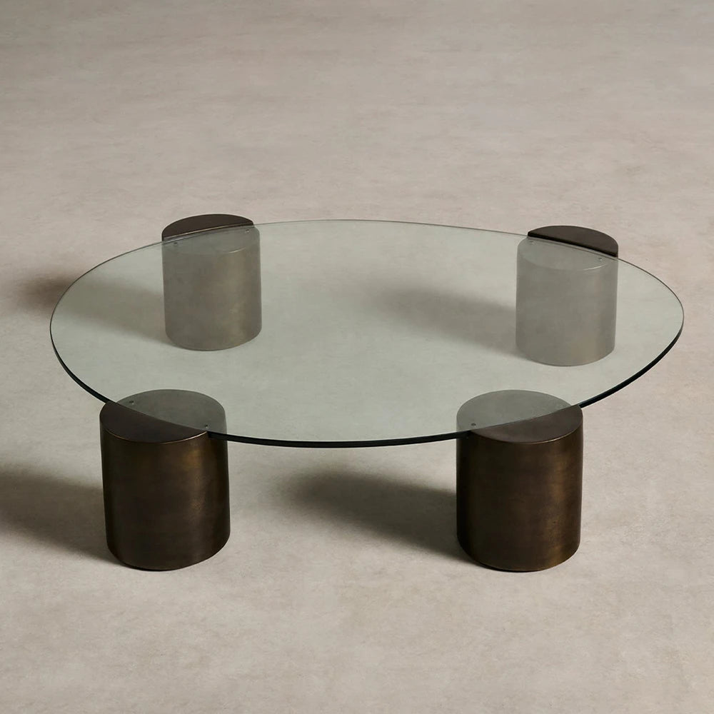 Alex Glass Coffee Table