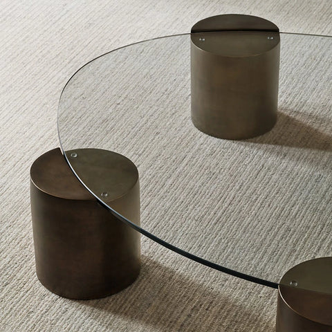 Alex Glass Coffee Table