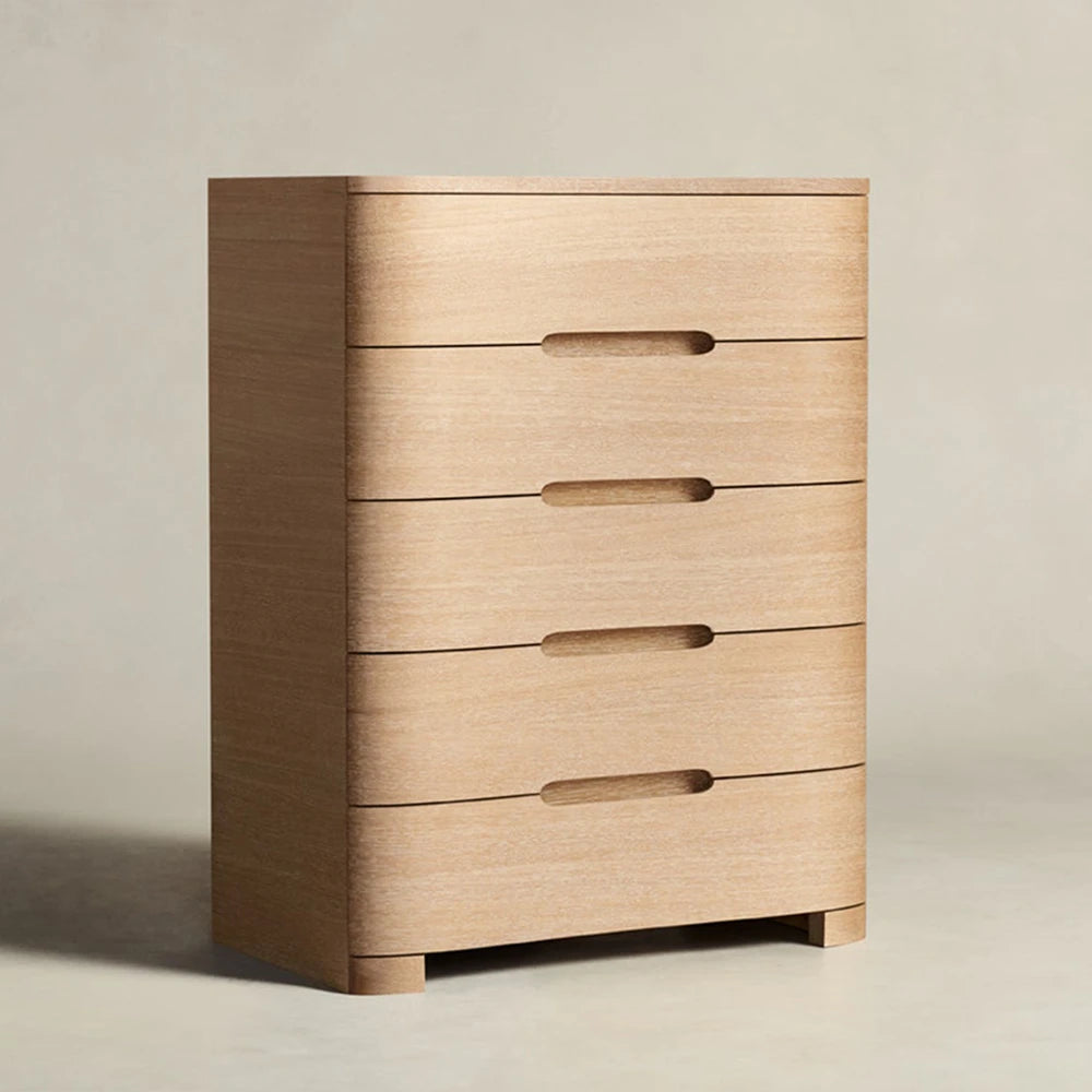 Rivington Wood 5-Drawer Dresser