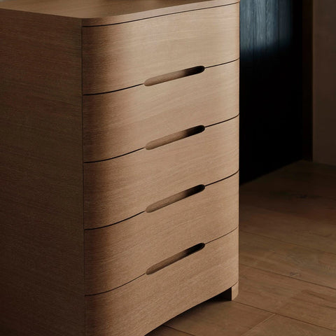 Rivington Wood 5-Drawer Dresser