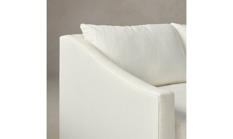 Suivan Sofa - Performance Textured Linen Pearl