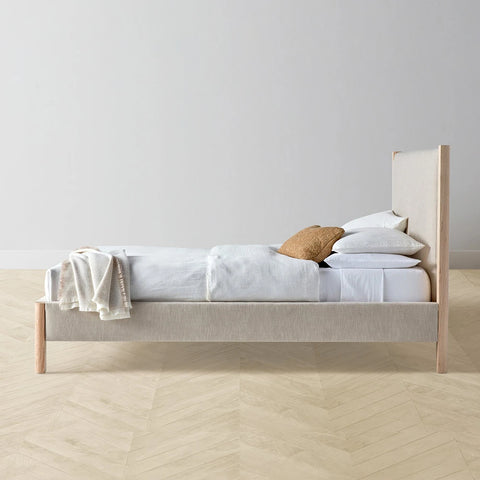 Thompson Performance Textured Linen Flax Bed