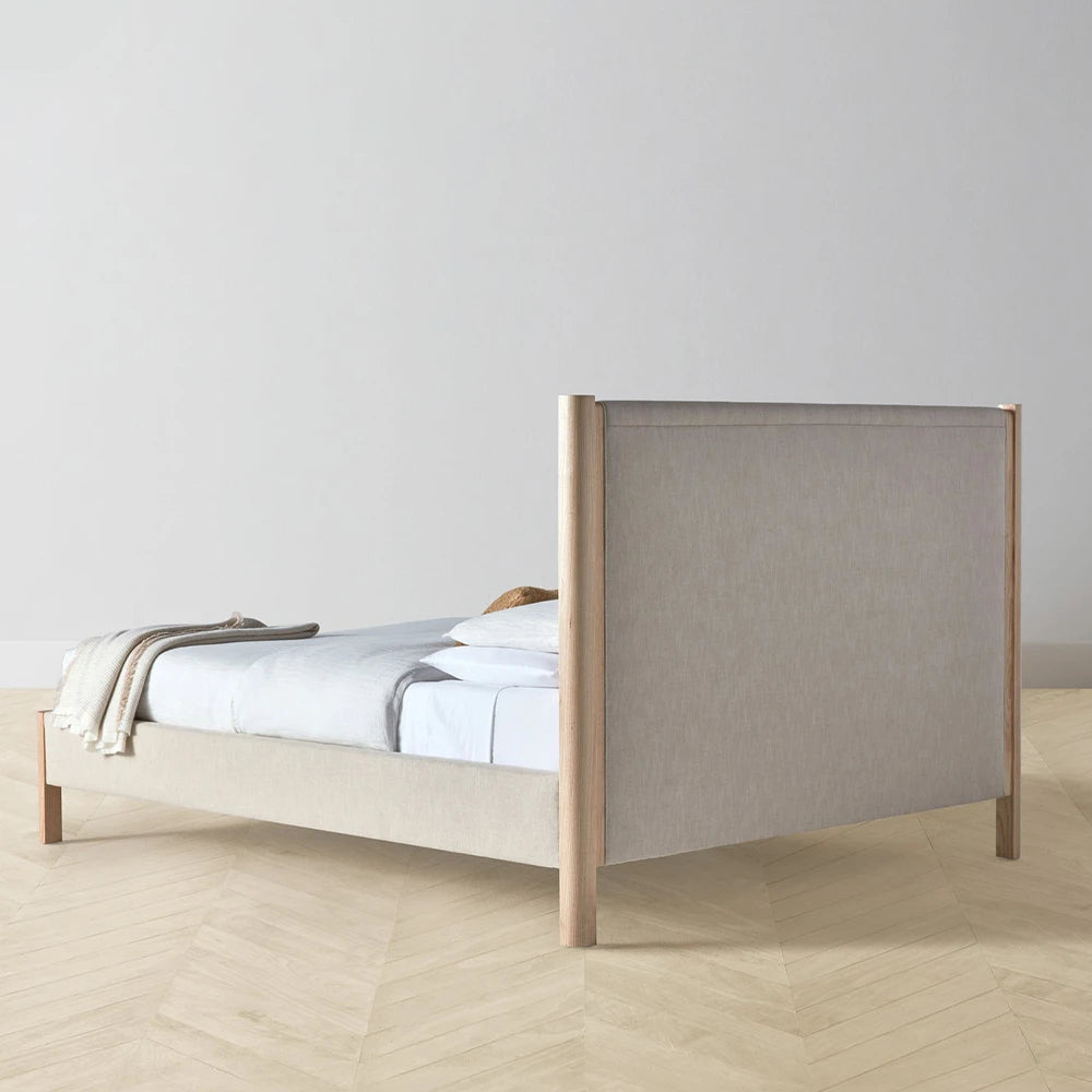 Thompson Performance Textured Linen Flax Bed