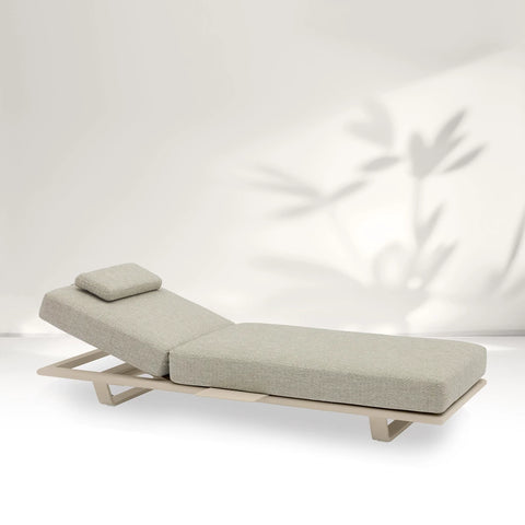 Hatia Single Sun Lounger with Side Table