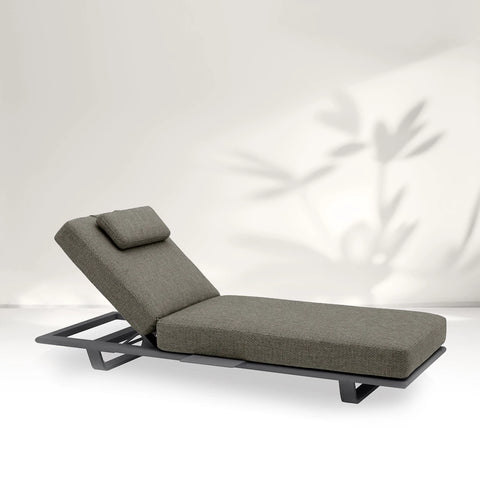 Hatia Single Sun Lounger with Side Table