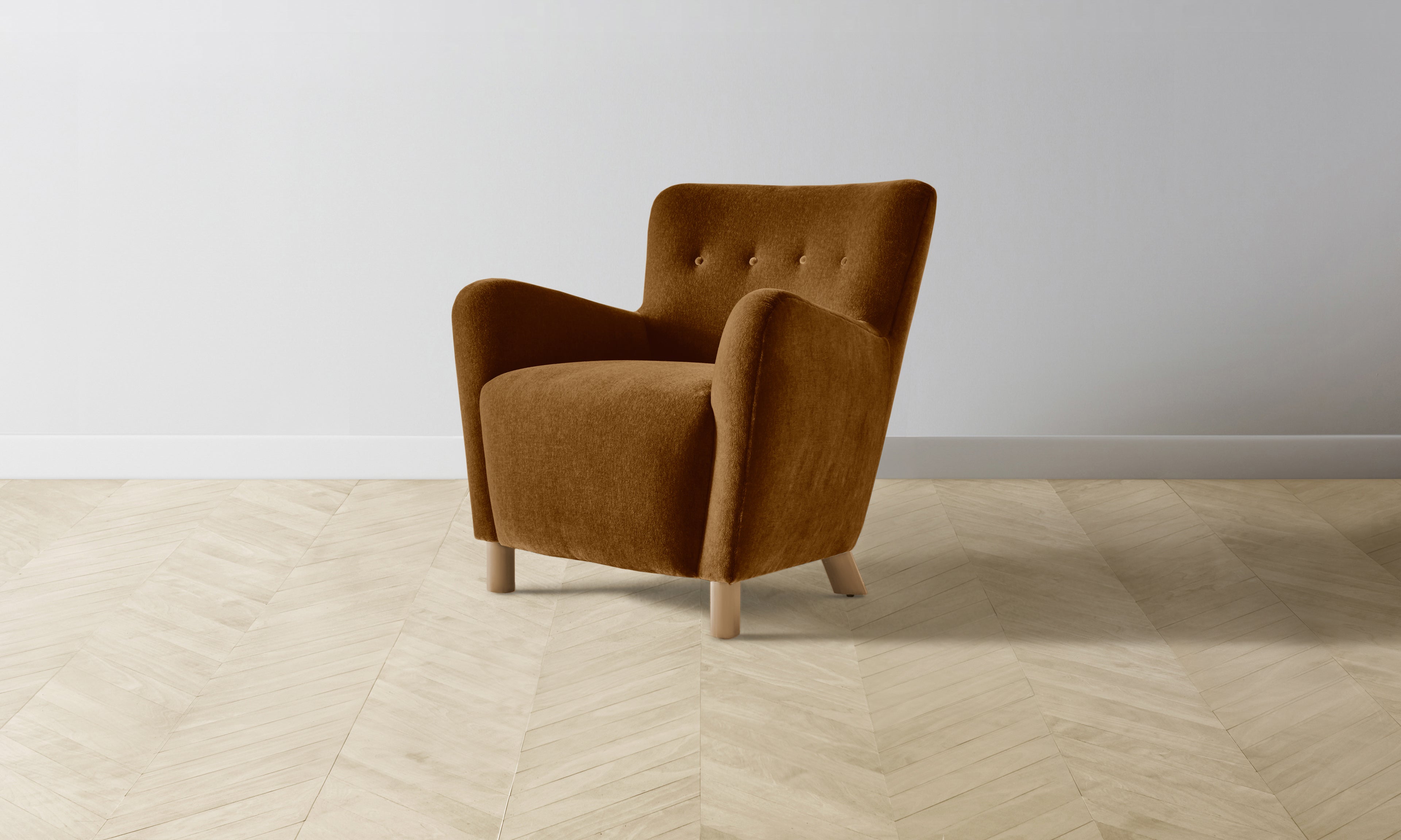 Pery Chair - Mohair Brown Sugar