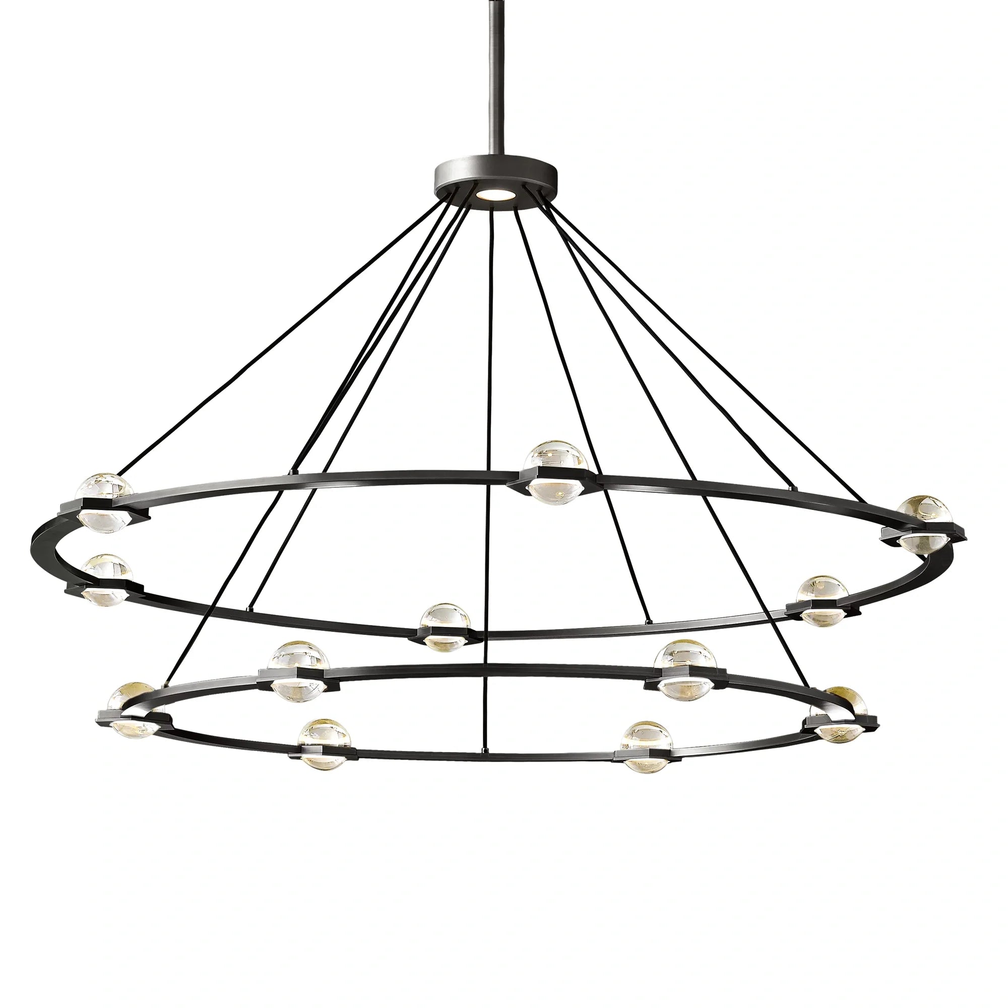 Éclatano 2-Tier Round Chandelier