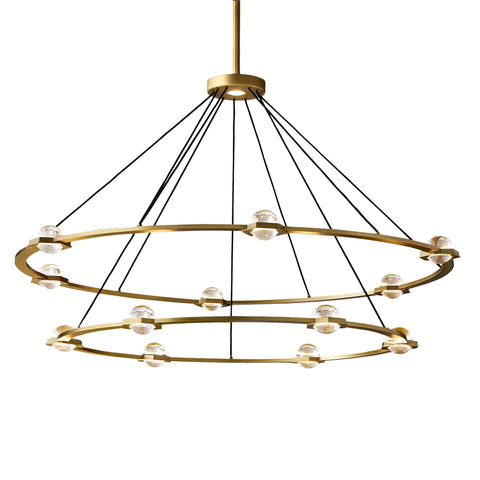 Éclatano 2-Tier Round Chandelier