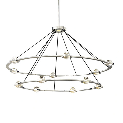 Éclatano 2-Tier Round Chandelier