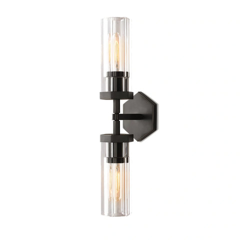 CelestiaLume Hexagonal Linear Sconce