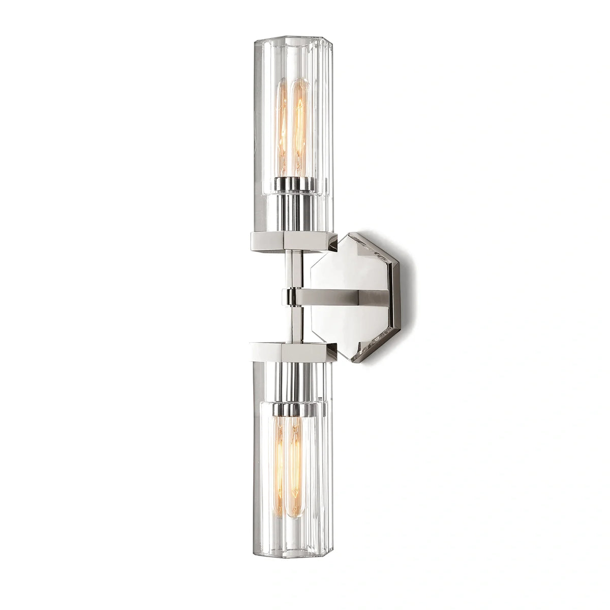 CelestiaLume Hexagonal Linear Sconce