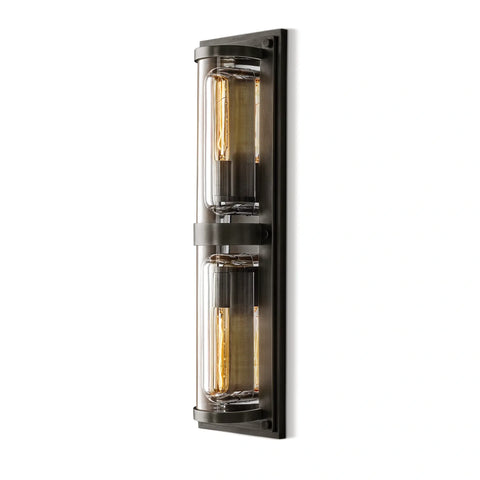 Aurivitro Round Linear Sconce