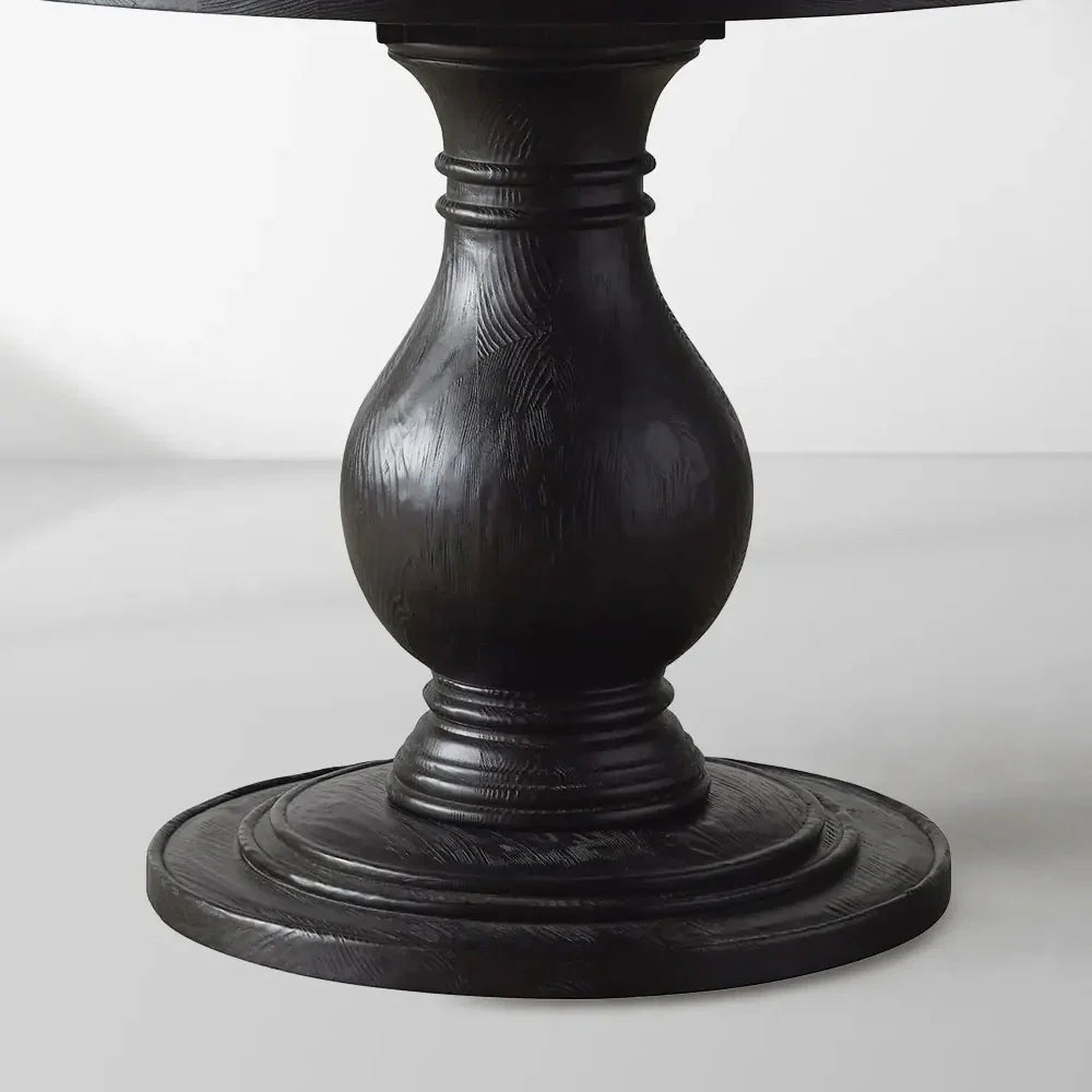 Luca Round Dining Table Handcrafted From Solid Wood