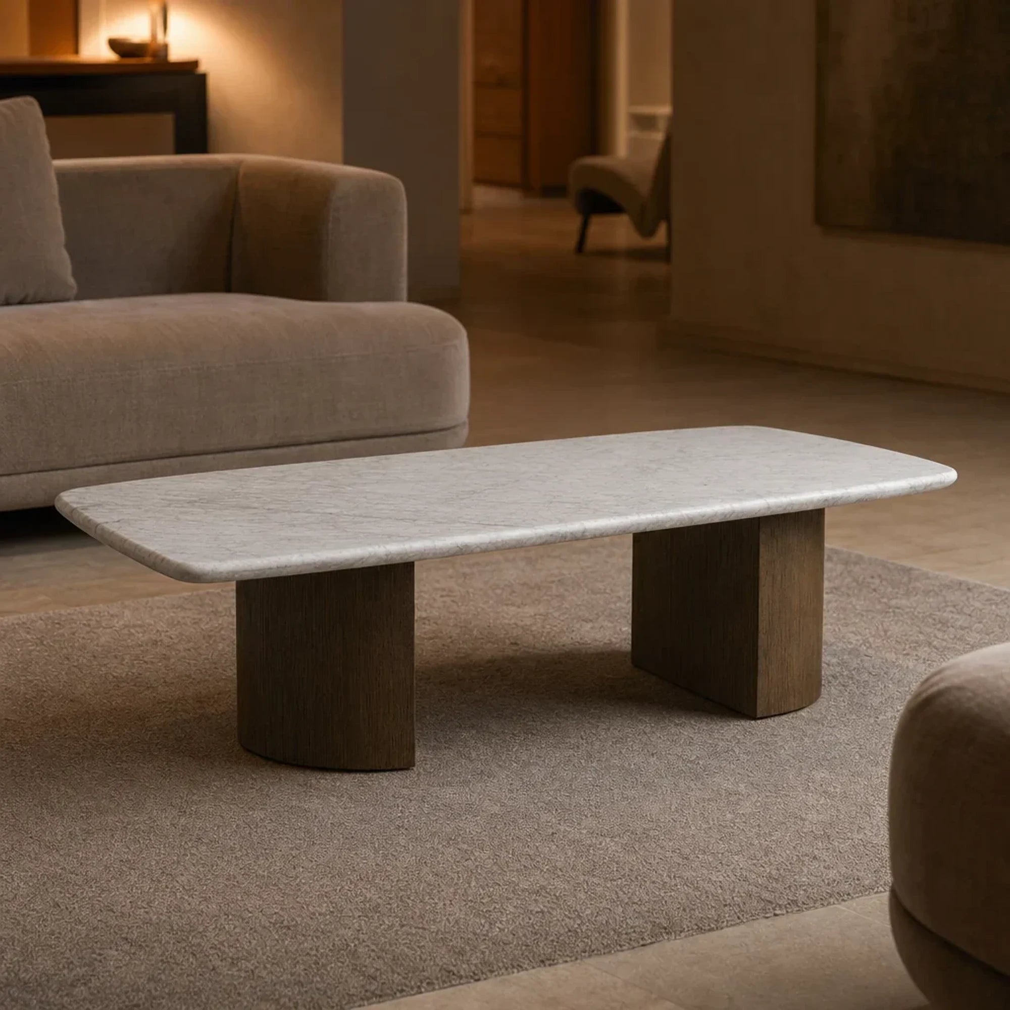 CARRARA / CHESTNUT