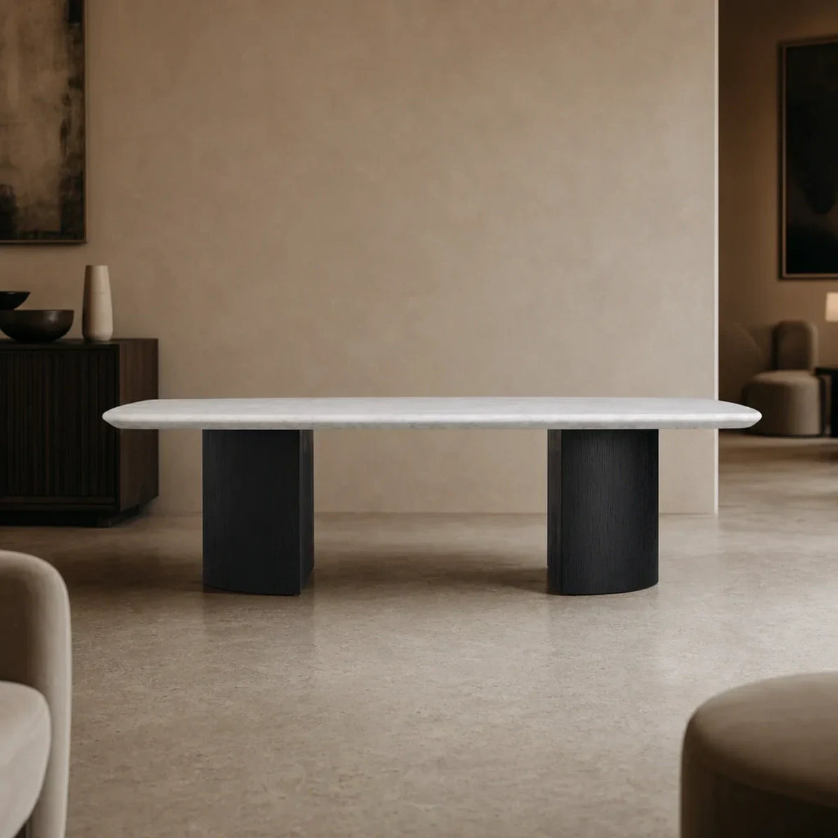 CARRARA / EBONY