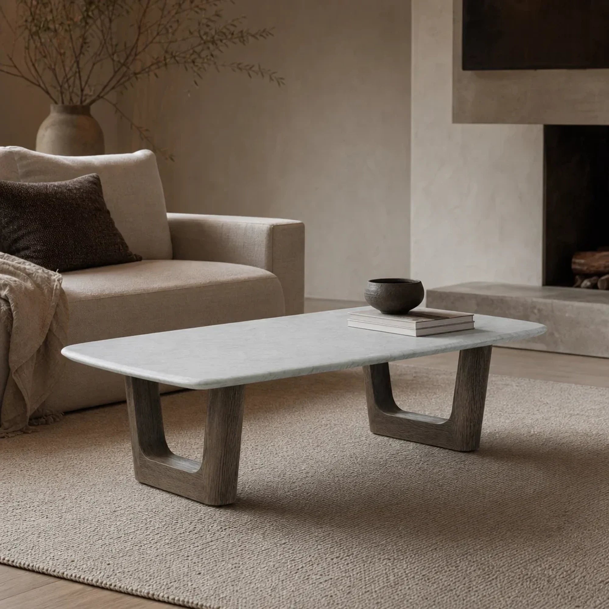CARRARA / CHESTNUT