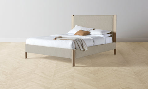 Thompson Performance Textured Linen Flax Bed