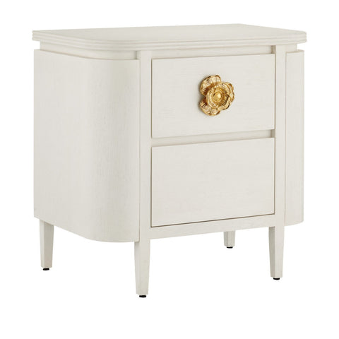 Brillen White & Black Nightstand