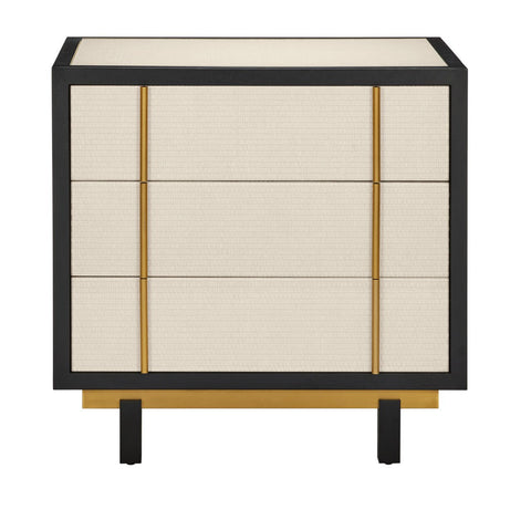 Deanna Raffia Nightstand