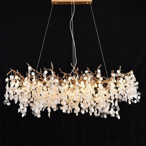 American Creative Brass Branch Chandelier