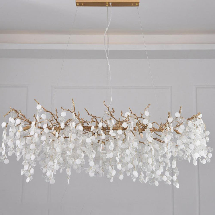 American Creative Brass Branch Chandelier