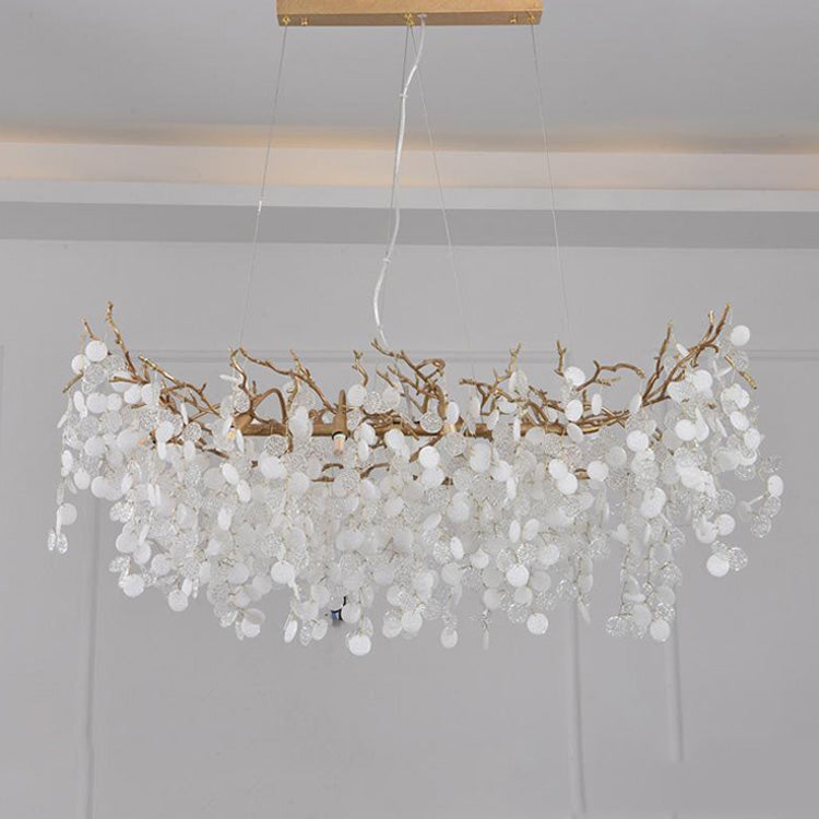 American Creative Brass Branch Chandelier