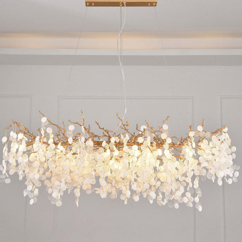 American Creative Brass Branch Chandelier